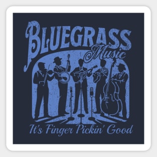 Blue Grass Finger Pickin' Good Old Time Mountain Sticker